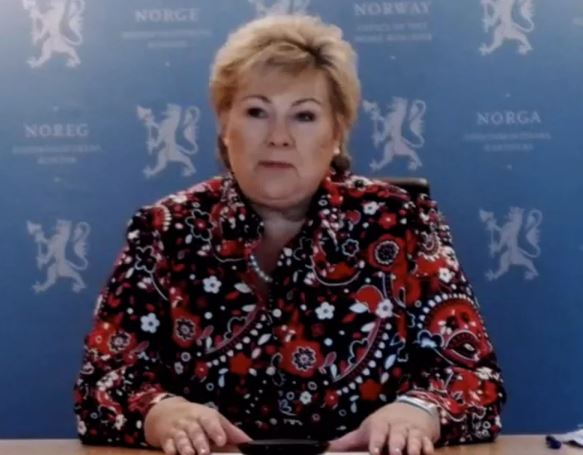 Statsminister Erna Solberg opnar Loddetå